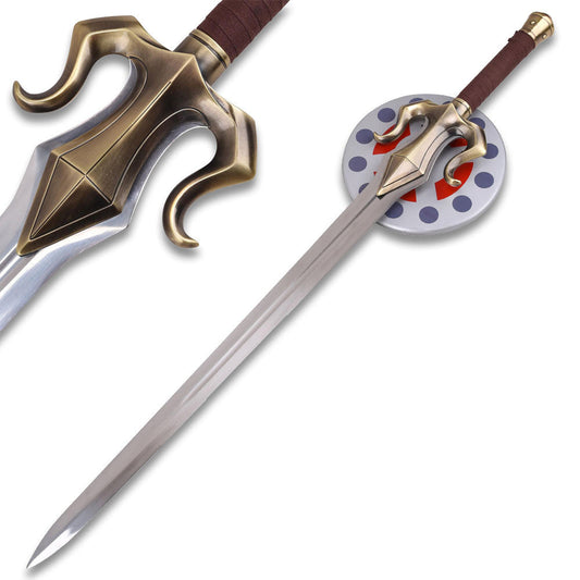 The Power of Eternia Sword of Power Bronze Replica With Free Wall Mount