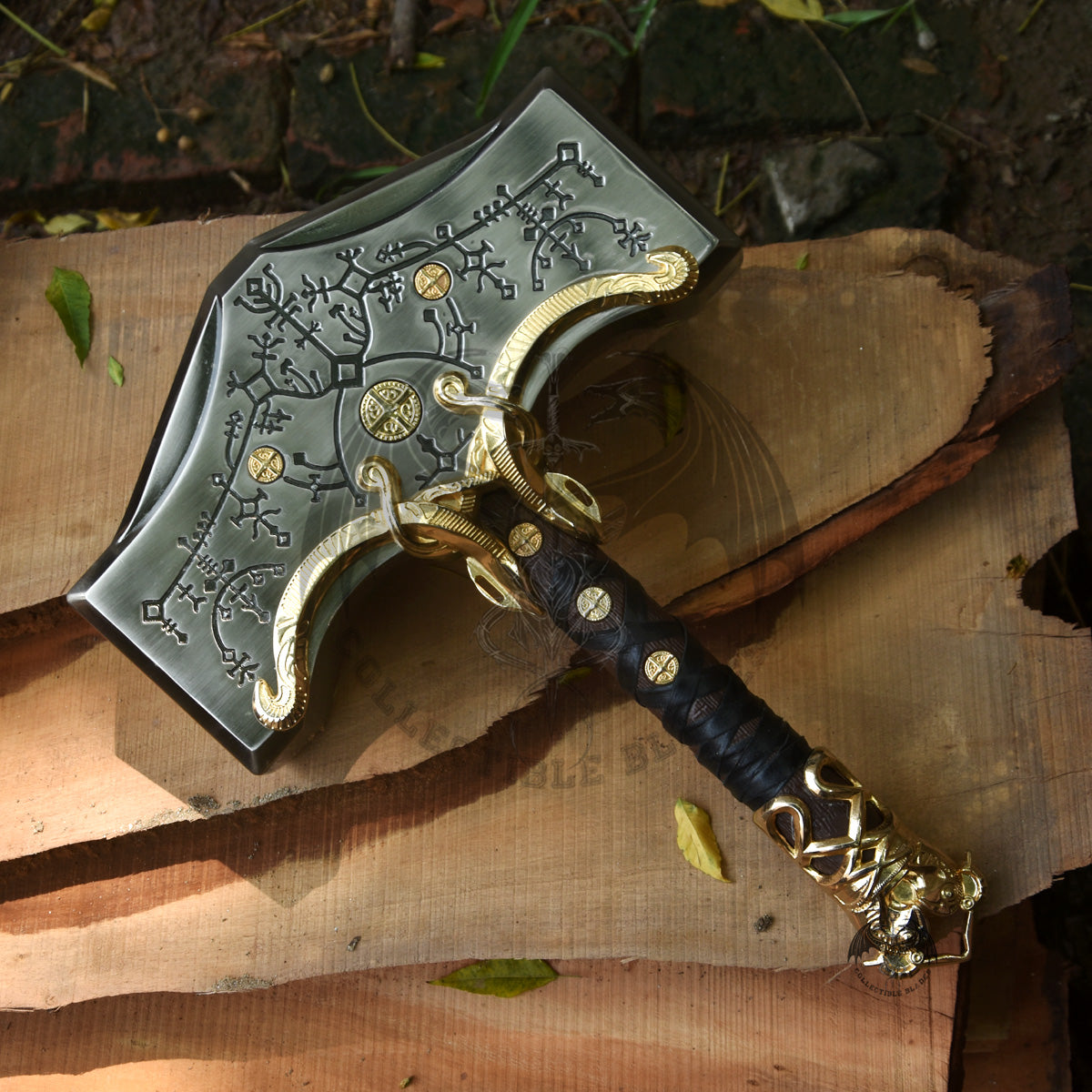 Mjolnir Thor Hammer from God of War Ragnarok Replica