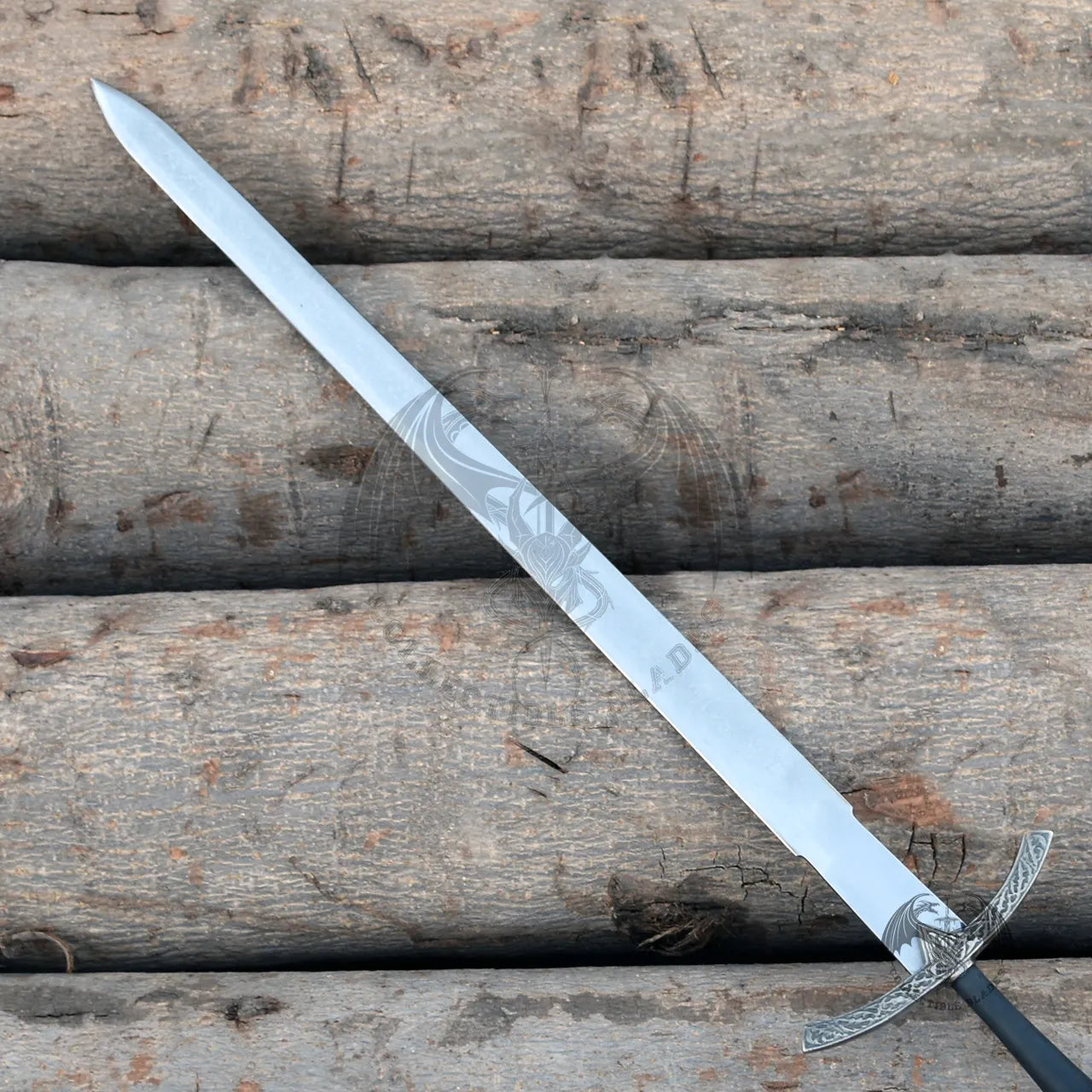United Cutlery Lord Of The Rings Witch King Sword | Officially License Replica Collectible Tempered Stainless Steel Blade Genuine Leather Wrapped Handle Lotr United Cutlery Lord Of The Rings Witch King Sword | Officially License Replica Collectible Tempered Stainless Steel Blade Genuine Leather Wrapped Handle Lotr