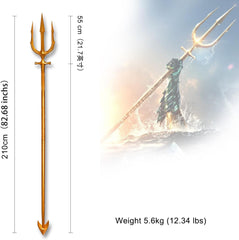 Aquaman Trident Real Metal Neptune Trident